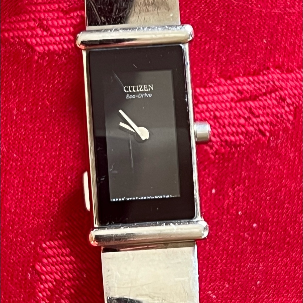 Citizen Silver and Black Smartwatch Modern Design
